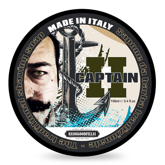 Rasoigoodfellas sapone da barba Il Capitano 2 100ml