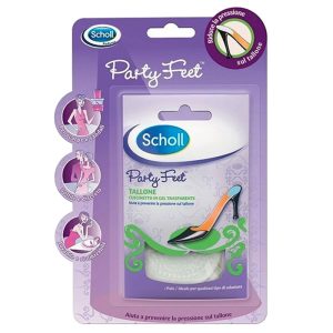 DR. SCHOLL Pedo-Rex Party Feet CUSCINETTO TALLONE in gel trasparente – 1 paio
