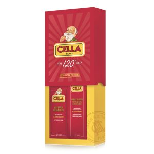 Cella set rasatura composto da crema rapida 150ml e balsamo dopobarba 100ml