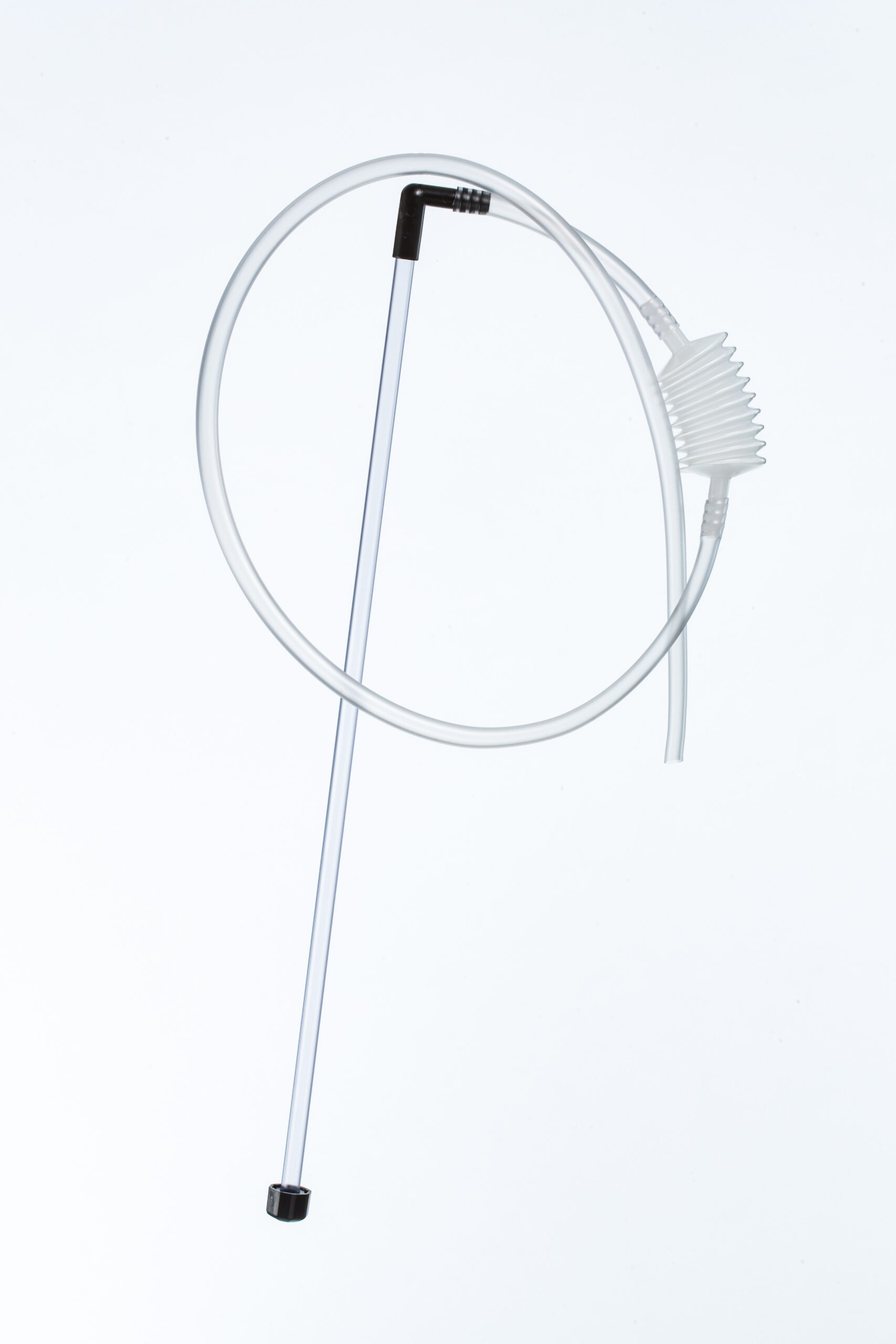 TUBO RIGIDO CON CURVA SIMPLY MAXI CON POLMONE E STROZZATUBO