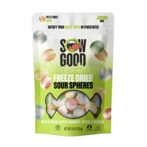 Sow Good Candy Freeze Dried Sour Candy, caramelle aspre disidratate liofilizzate 113g