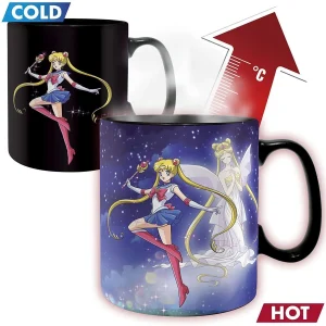 Tazza Cambia Colore Sailor Moon & Chibi Moon