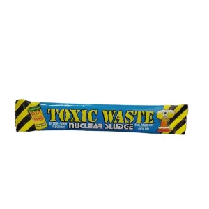 Toxic Waste Nuclear Sludge, caramella aspra gommosa ai lamponi blu 20g