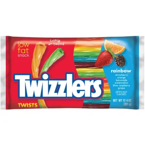 Twizzlers Twists Rainbow, caramelle alla frutta 351g