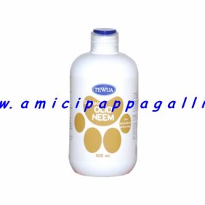 Shampoo Olio di Neem  Tewua 500ml – crea biodifesa da insetti e parassiti per cani