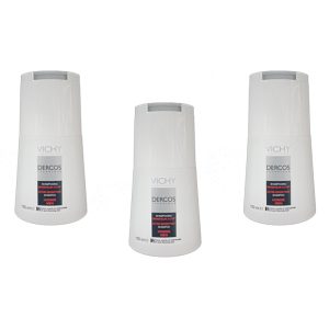Stock 3pz VICHY Dercos Technique SHAMPOO ATTIVO UOMO 100ml
